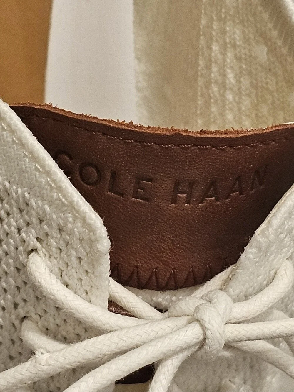 Cole Haan ØriginalGrand Stitchlite Wingtip Oxfords White Size 12M